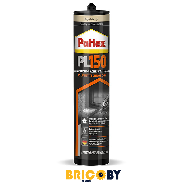 Pattex Tube Silicone Colle - PL150 - colle de construction à prix pas cher