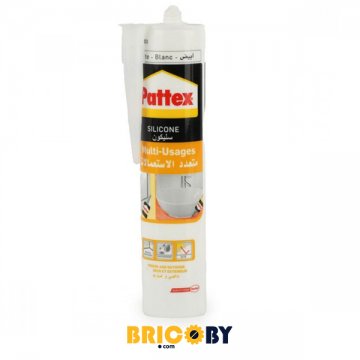 Bricoby.com - SILICONE 280 ML BLANC PATTEX
