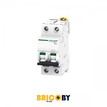 Bricoby.com - DISJONCTEUR MODULAIRE 2 PÔLES 25A SCHNEIDER