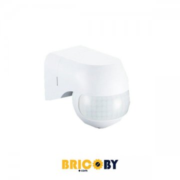 Bricoby.com - DÉTECTEUR DE MOUVEMENT INFRAROUGE APPARENT 180° IP44 ST11 BLANC EKOLED
