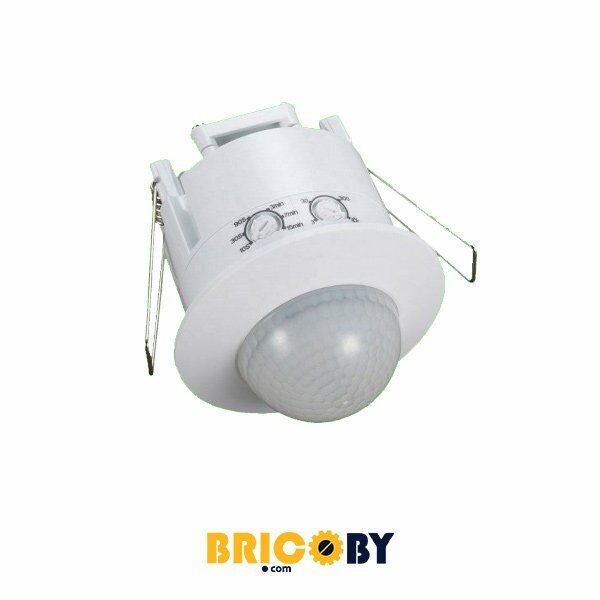 Bricoby.com - DETECTEUR DE MOUVEMENT INFRAROUGE ENCASTRE 360° IP20 ST41C BLANC RUNWIN