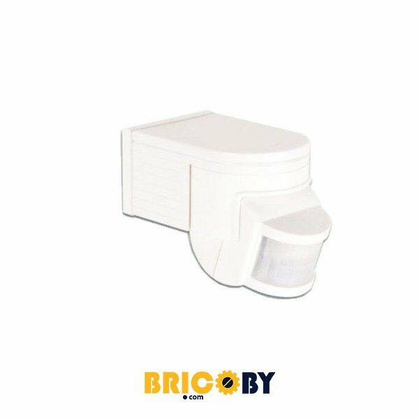 Bricoby.com - DÉTECTEUR DE MOUVEMENT INFRAROUGE APPARENT IP44 180° VELLEMAN