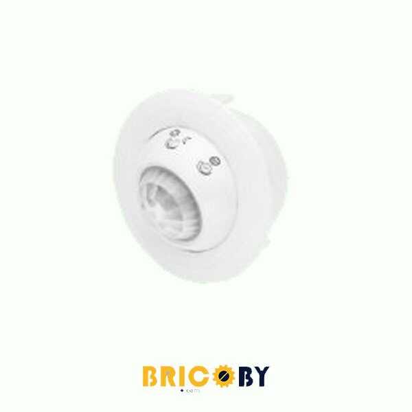 Bricoby.com - DETECTEUR DE MOUVEMENT INFRAROUGE ENCASTRE 360° IP20 10365 BLANC NADE