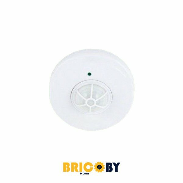 Bricoby.com - DETECTEUR DE MOUVEMENT INFRAROUGE APPARENT 360° IP20 10361 BLANC NADE