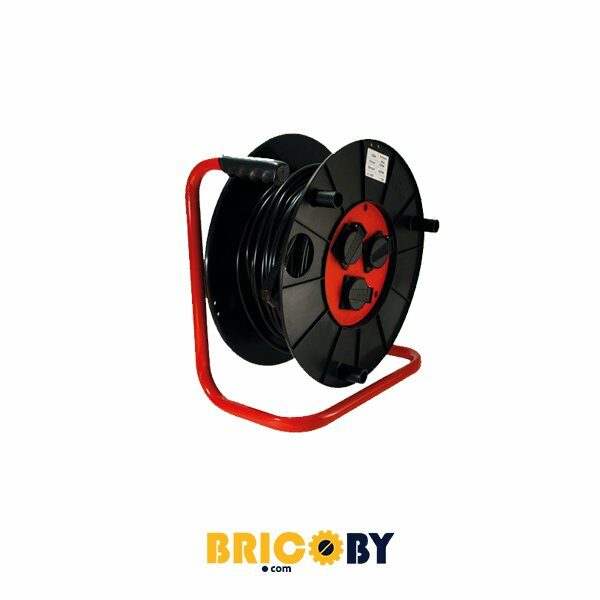 Bricoby.com - ENROULEUR A CLAPETS 40M 3 PRISES 3G1.5 STIEL