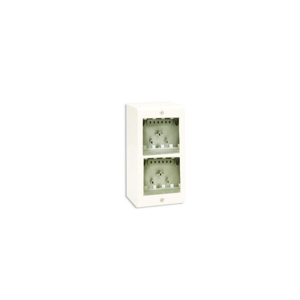 Bricoby.com - BOITE APPARENTE 4 MODULES IVOIRE SYSTEME45 SOMEF - BRICOBY Meilleur Prix Tunisie