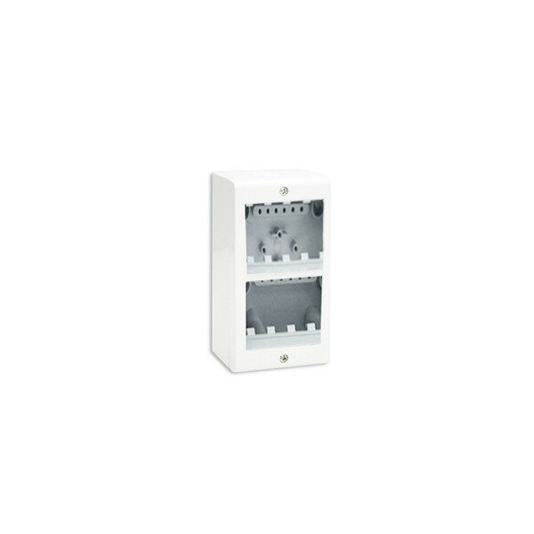 Bricoby.com - BOITE APPARENTE 4 MODULES BLANCHE SYS45 SOMEF - BRICOBY Meilleur Prix Tunisie