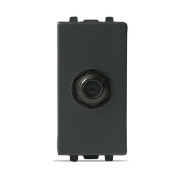 Bricoby.com - PRISE SATELLITE TYPE F NOIR ALPHA - BRICOBY Meilleur Prix Tunisie