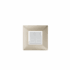 Bricoby.com - PLAQUE CARRÉE 2MODULES CHAMPAGNE ALPHA - BRICOBY Meilleur Prix Tunisie