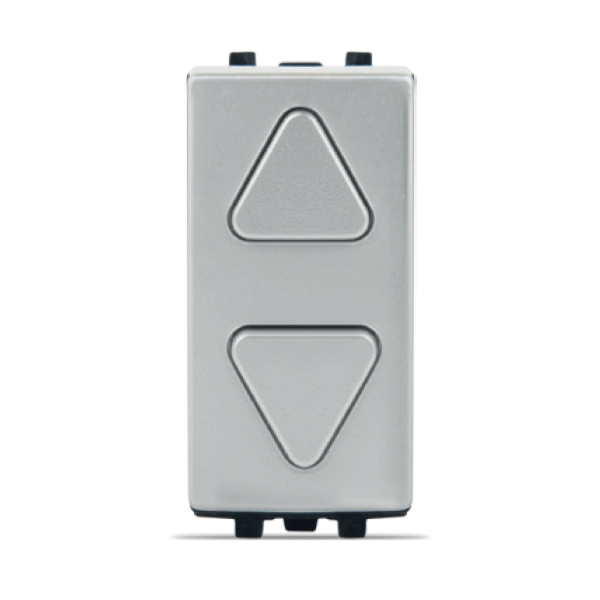 Bricoby.com - DOUBLE BOUTON POUSSOIR POUR VOLETS ROULANTS SILVER ALPHA - BRICOBY Meilleur Prix Tunisie