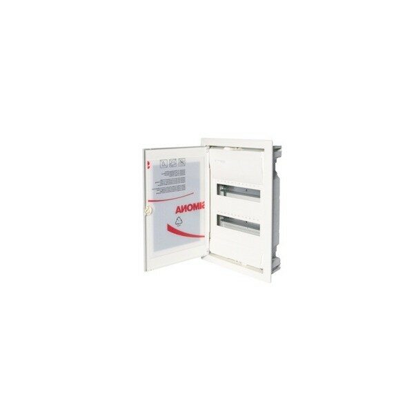 Bricoby.com - COFFRET ENCASTRÉ 24 MODULES 2/R PORTE BLANCHE HAGER - BRICOBY Meilleur Prix Tunisie