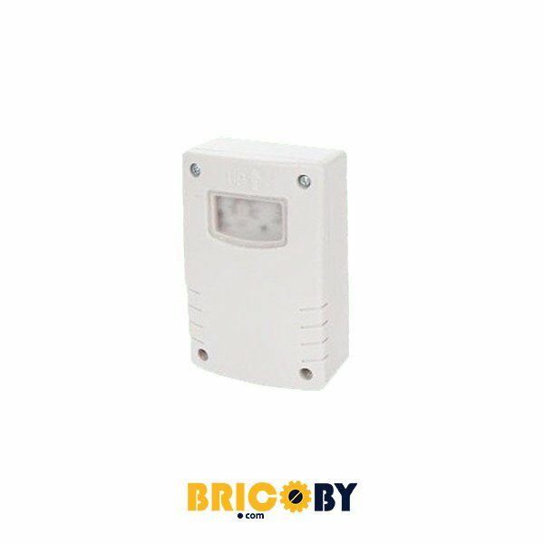Bricoby.com - INTERRUPTEUR CRÉPUSCULAIRE AVEC MINUTERIE IP44 PEREL
