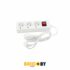 Bricoby.com - BLOC MULTIPRISE 3 PRISES 2P+T AVEC INTERRUPTEUR 3M SIMEF