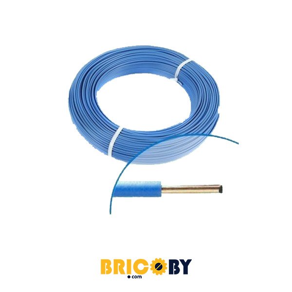 Bricoby.com - FIL SOUPLE H07VK1.5 BLEU 100M
