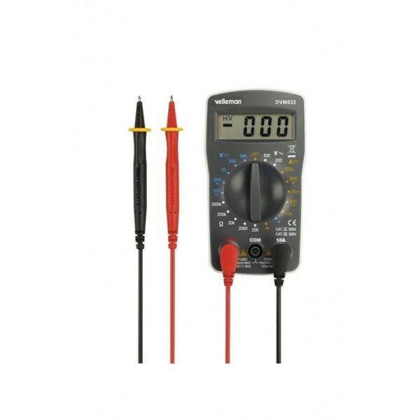Bricoby.com - MULTIMETRE DIGITAL DVM832 VELLEMAN - BRICOBY Meilleur Prix Tunisie