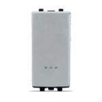 Bricoby.com - INTERRUPTEUR SIMPLE ALLUMAGE AVEC VOYANT SILVER ALPHA - BRICOBY Meilleur Prix Tunisie