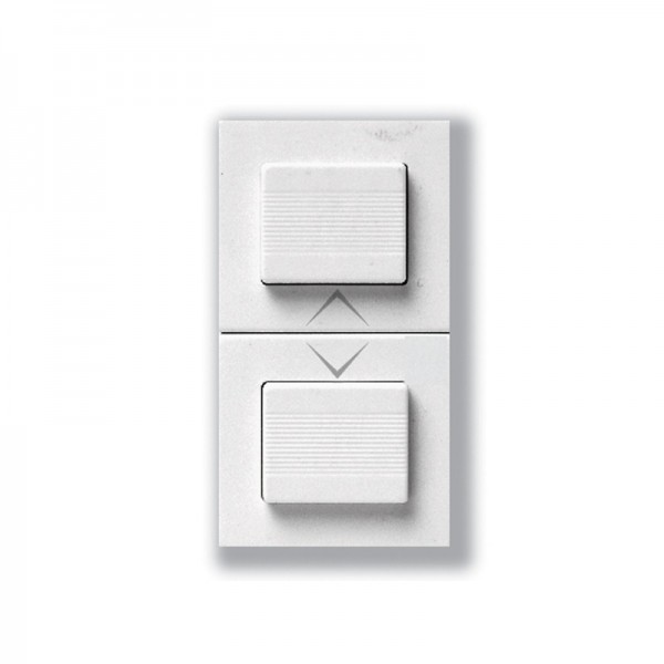 Bricoby.com - DOUBLE BOUTON POUSSOIR POUR VOLET ROULANT BLANC SY45 SOMEF - BRICOBY Meilleur Prix Tunisie