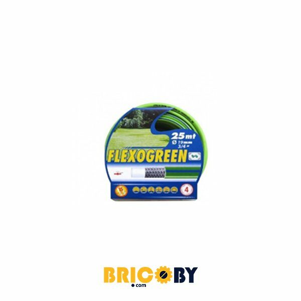 TUYAU ARROSAGE19 3/4 VERTCL 25M FLEXOGREEN
