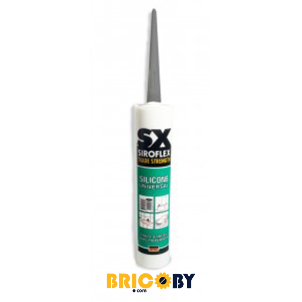 Bricoby.com - SILICONE 280ML GRIS SIROFLEX