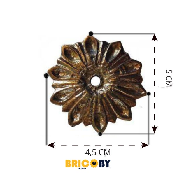 FETICHE ROSACE DECORATIF M005D