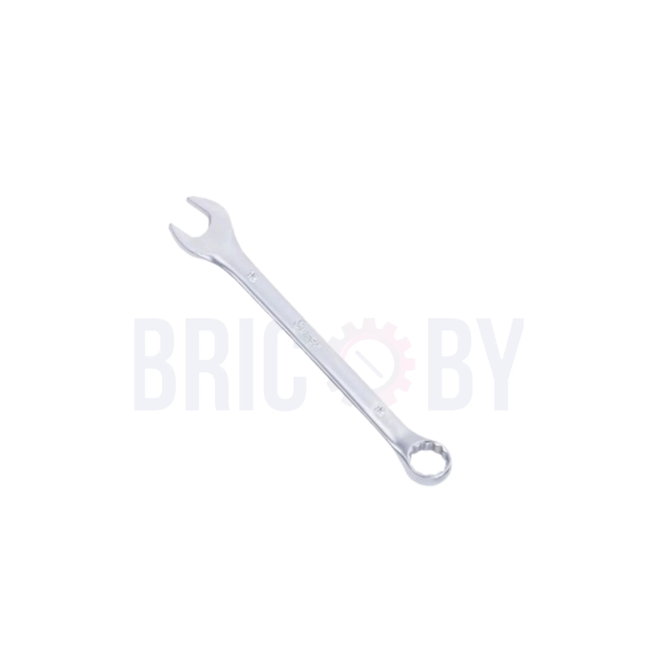 Clé mixte SUMEX 13 mm en acier, vue de face sur fond neutre.