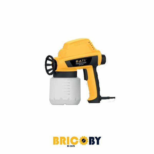 WWW.BRICOBY.COM PISTOLET PEINTURE BPI110 PUISSANCE 110W BATI