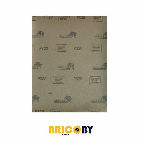 WWW.BRICOBY.COM PAPIER ABRASSIF 320 ABRAPRO