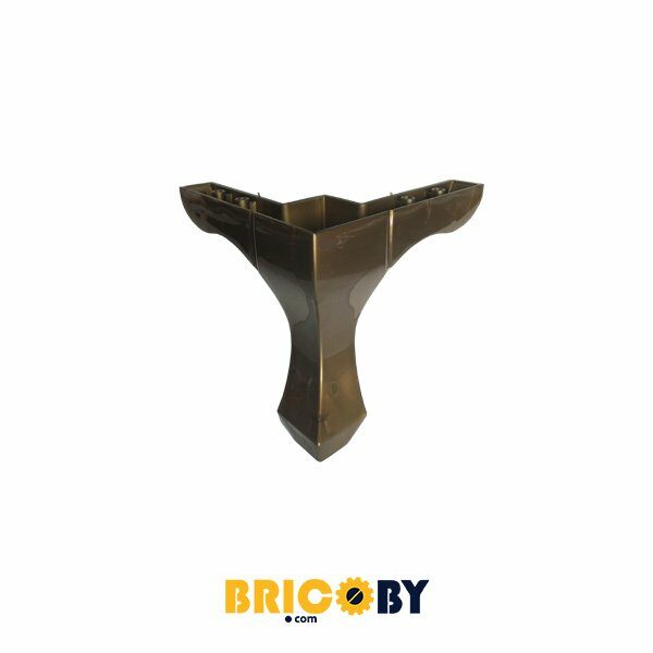WWW.BRICOBY.COM PIED PLASTIQUE DOREE