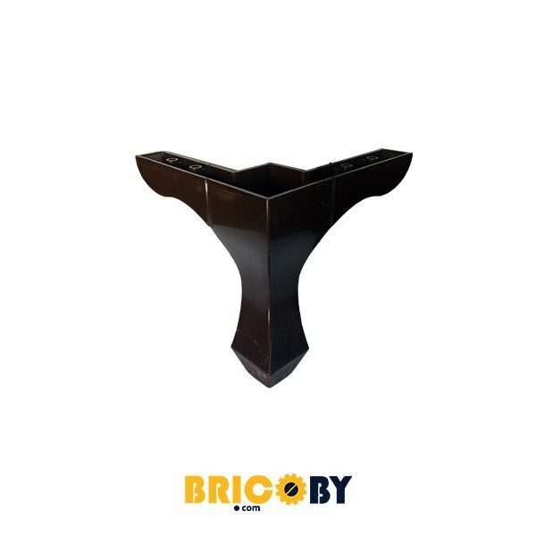 WWW.BRICOBY.COM PIED PLASTIQUE MARRON