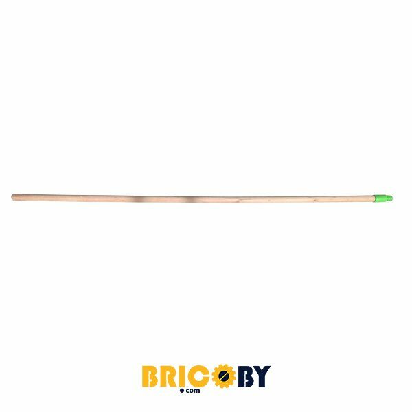 WWW.BRICOBY.COM MANCHE BALAI FILETEE EN BOIS CRISTAL 1,20M