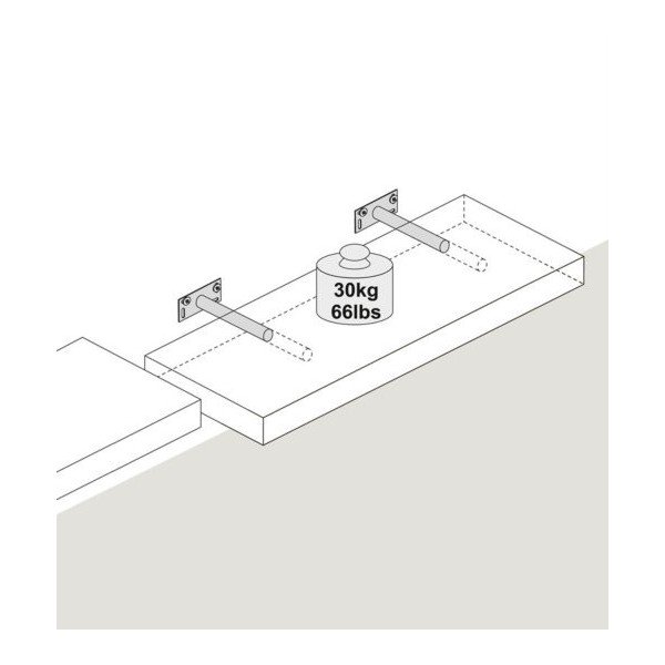 SUPPORT ETAGERE ENC 10X100 IBFM