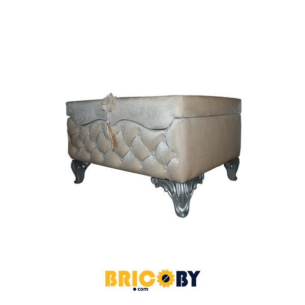 PIED PM ARGENT CARRE