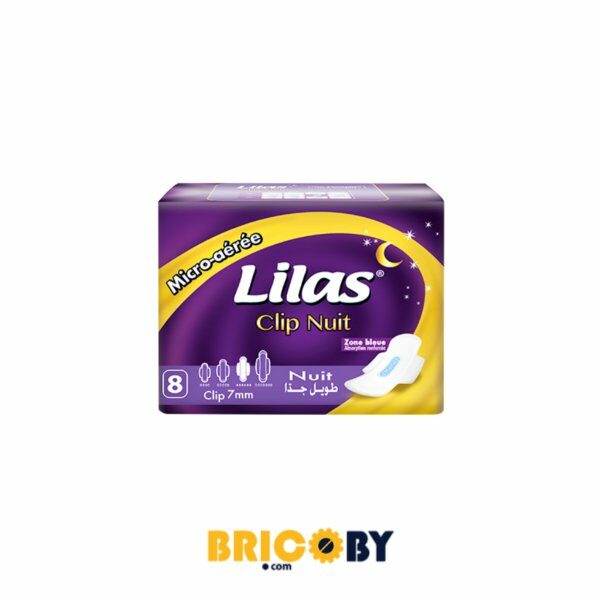 CLIP NUIT LILAS