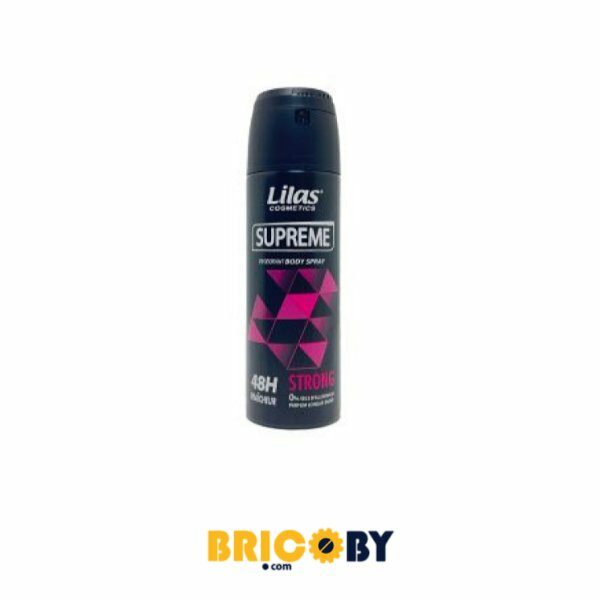 DEODORANT BODY SPRAY STRONG 200ML SUP LILAS