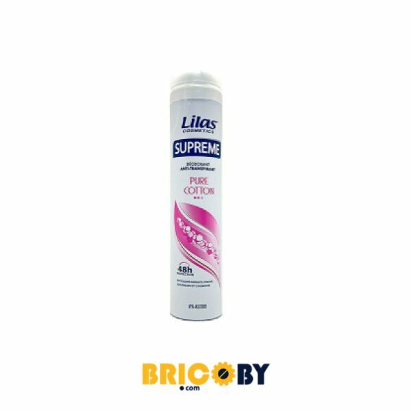 DEODORANT PURE COTTON 200ML SUP LILAS