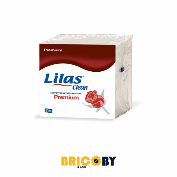 PAPIER SERVIETTE 23*23 PREMIUM LILAS