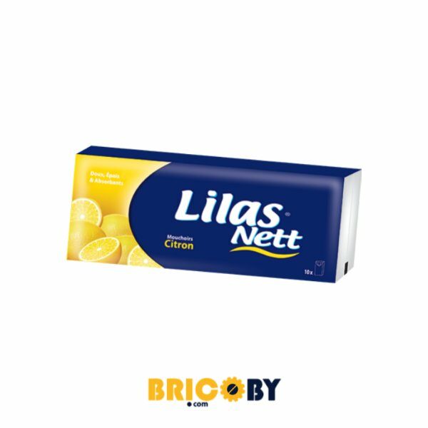 MOUCHOIR CITRON 10 P