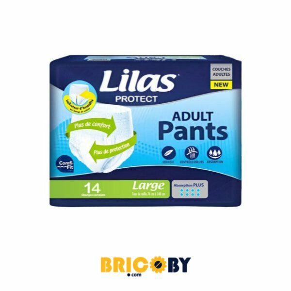 COUCHE LARGE PANTS 14 LILAS