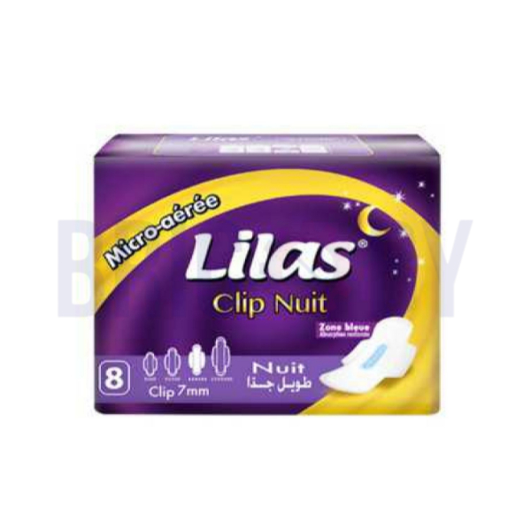 Clip Nuit parfumé LILAS, diffuseur d’odeur compact avec fixation clip