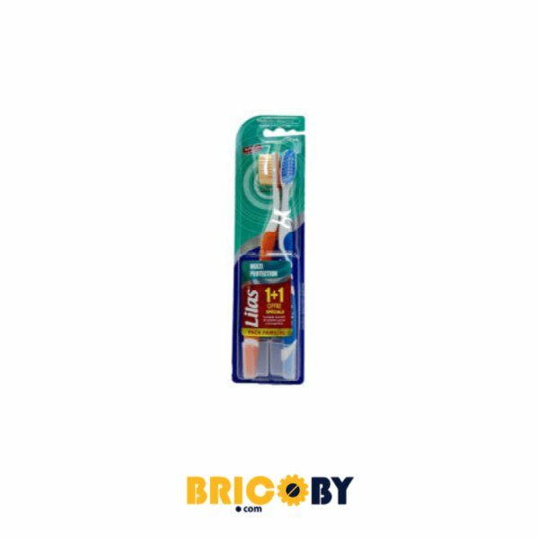 BROSSE A DENT 1+1 MEDIUM LILAS
