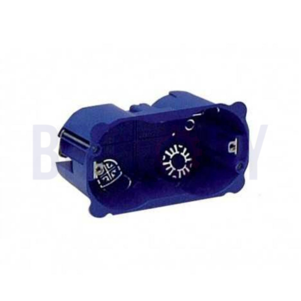 Boîte d’encastrement SOMEF rectangulaire 4 modules pour cloison légère (placo)